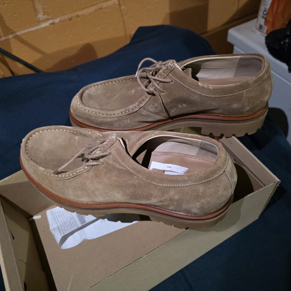 Tan Suede Men's Shoes
